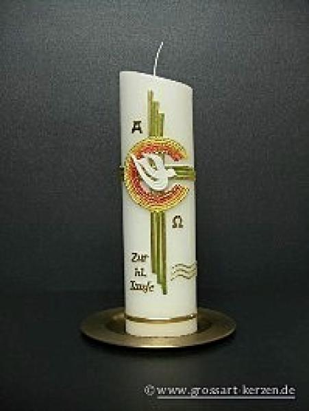 Taufkerze / Tischkerze "Marie-Louisa"