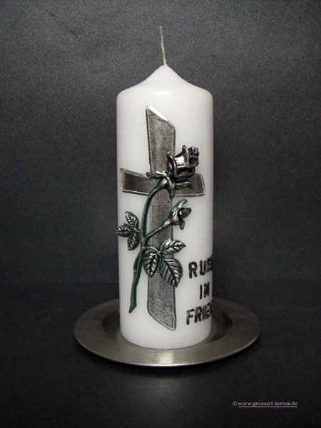 Trauerkerze  "zum Gedenken"