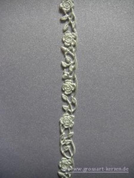 Verzierwachs, Wachsbordüre, Rosenborte versch. Farben