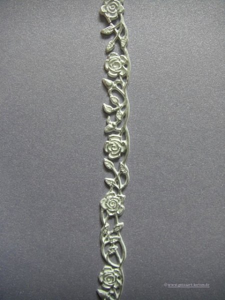 Verzierwachs, Wachsbordüre, Rosenborte versch. Farben