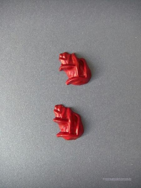 Verzierwachs, Wachsmotiv, Rosenblüte 2er Set versch. Farben