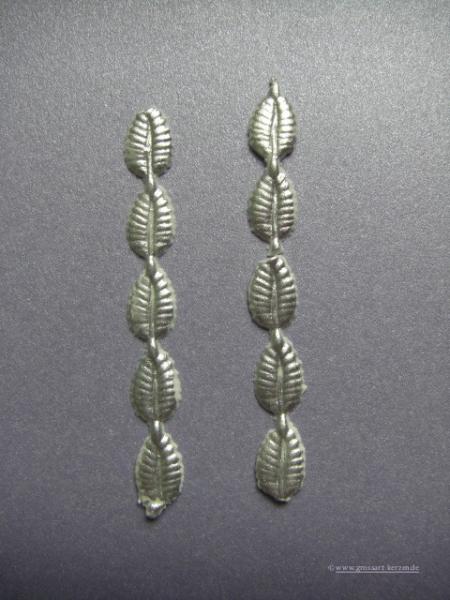 Verzierwachs, Wachsmotiv, Blatt 10er Set