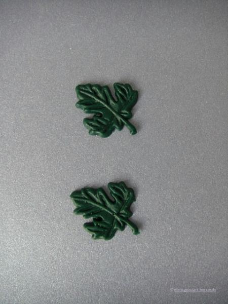 Verzierwachs, Wachsmotiv, Weinblatt 2er Set