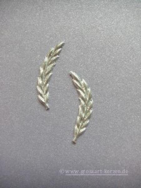 Verzierwachs, Kommunion "Myrthe / Ähre" 2er Set