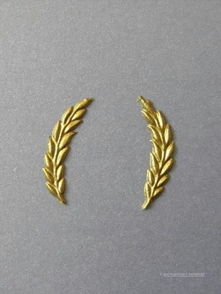 Verzierwachs, Kommunion "Myrthe / Ähre" 2er Set