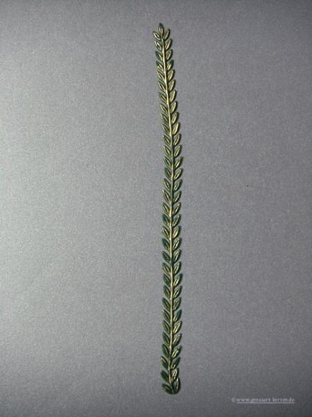 Verzierwachs, Wachsmotiv, Myrtheborte versch. Farben