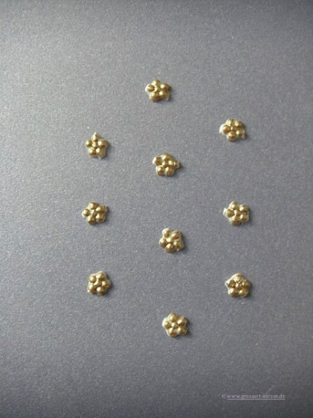 Verzierwachs, Wachsdekor "Blümchen" 10er Set