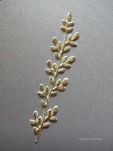 Verzierwachs, Wachsmotiv, "Myrthe" groß