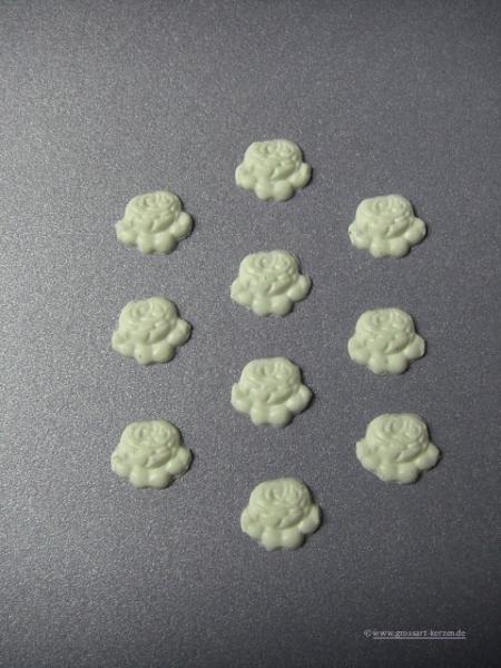 Verzierwachs, Wachsdekor  "Rose" 10er Set
