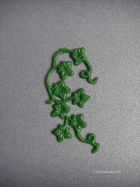 Verzierwachs, Wachsmotiv, Efeu Blätterranke