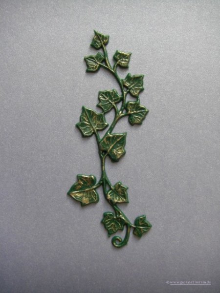 Verzierwachs, Wachsmotiv, Efeuranke groß