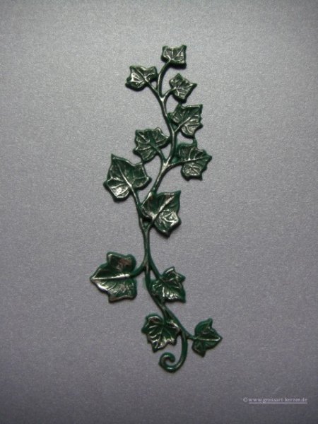 Verzierwachs, Wachsmotiv, Efeuranke groß