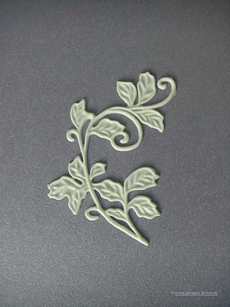 Verzierwachs, Wachsmotiv, Weinranke klein versch. Farben