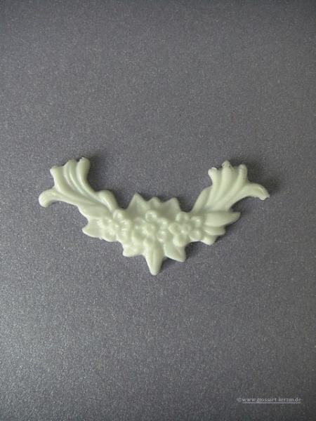 Verzierwachs, Wachsmotiv, Blütenarrangement