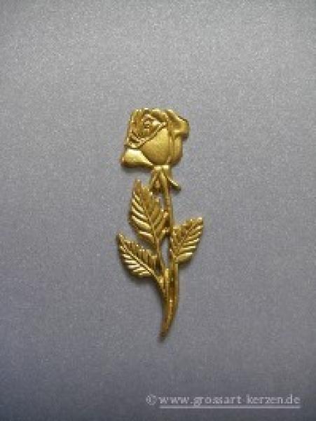 Verzierwachs, Wachsmotiv, Rose groß