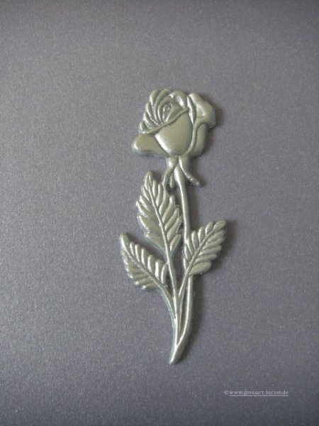 Verzierwachs, Wachsmotiv, Rose groß