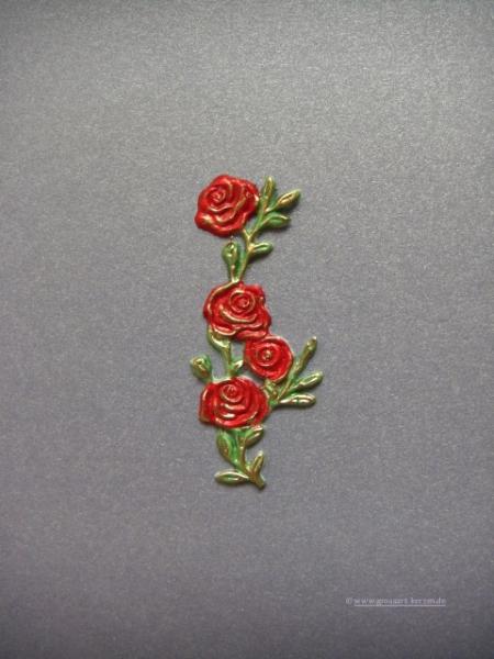 Verzierwachs, Wachsmotiv, Rosenstock