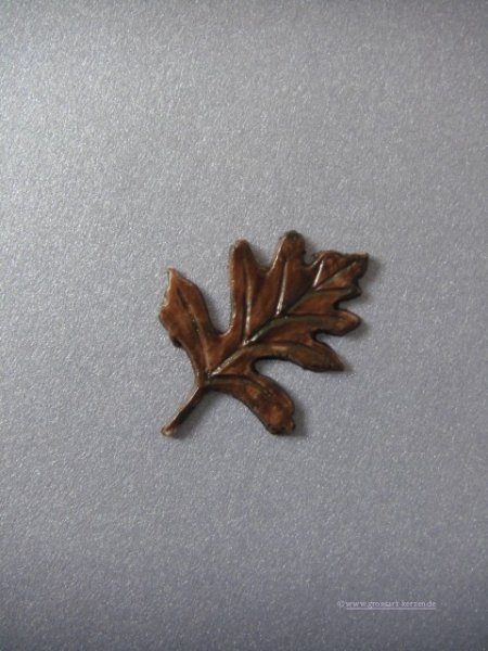 Verzierwachs, Wachsdekor, "Ahornblatt"