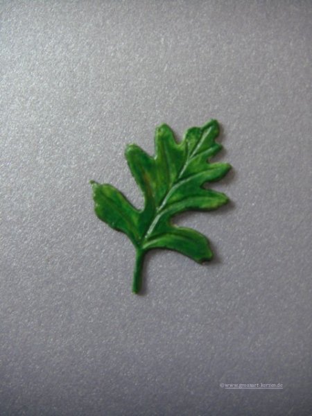Verzierwachs, Wachsdekor, "Ahornblatt"