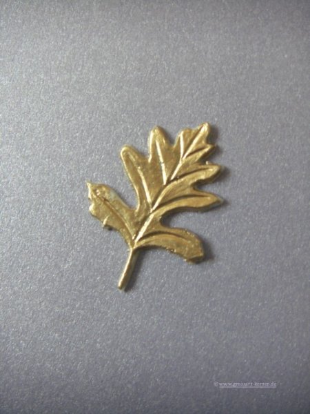 Verzierwachs, Wachsdekor, "Ahornblatt"