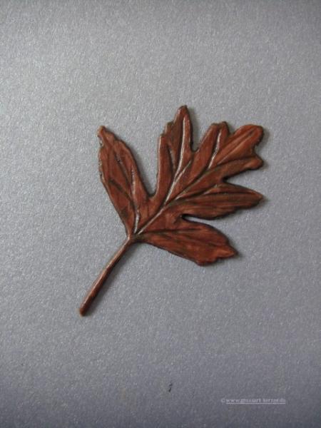 Verzierwachs, Wachsdekor, "Ahornblatt" groß