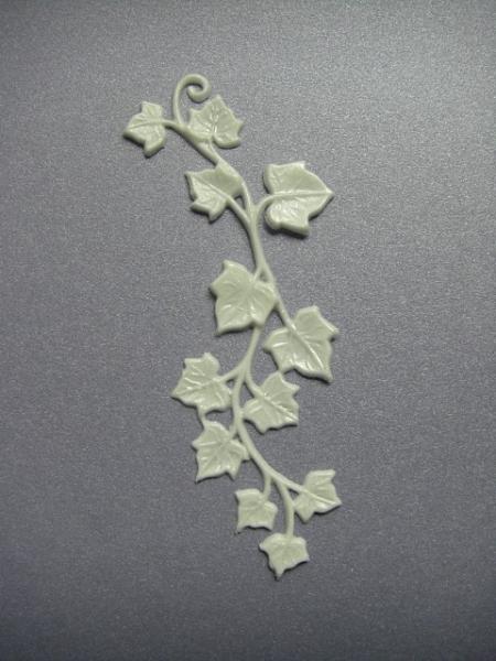 Verzierwachs, Wachsmotiv, Efeuranke groß