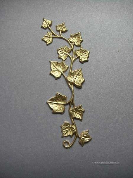 Verzierwachs, Wachsmotiv, Efeuranke groß