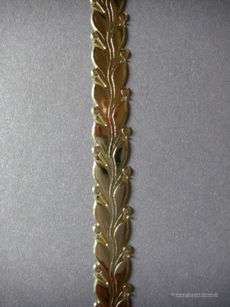 Verzierwachs Borte "Blätterranke"