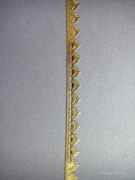 Verzierwachs Borte "Fächer / Bogen"