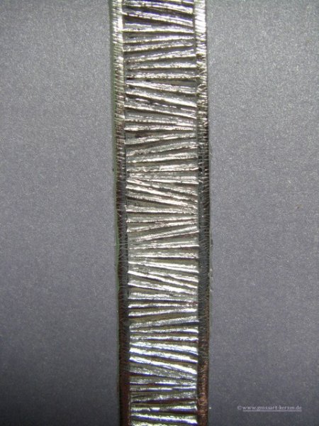 Verzierwachs Borte "Streifen"