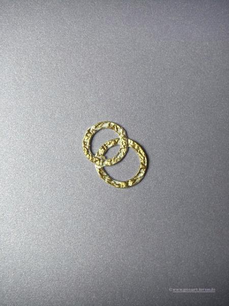 Verzierwachs "Ringe geknittert"