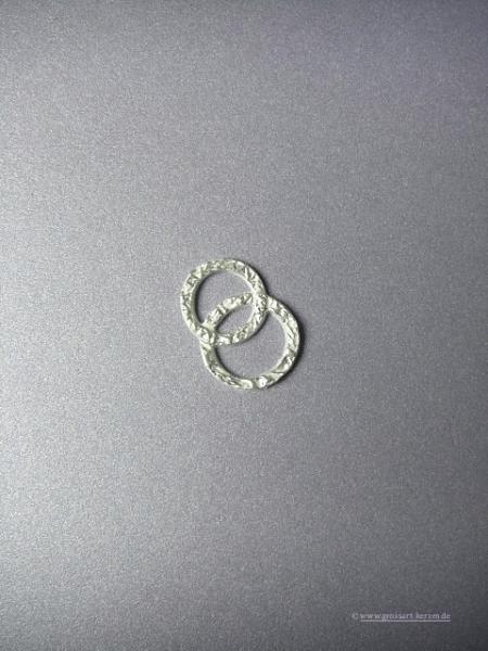 Verzierwachs "Ringe geknittert"