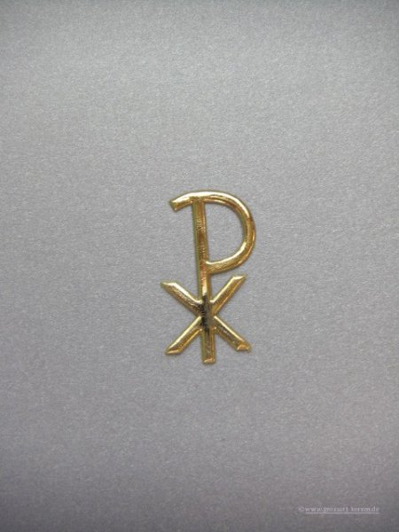 Wachsornament "Pax klein" hochglanz