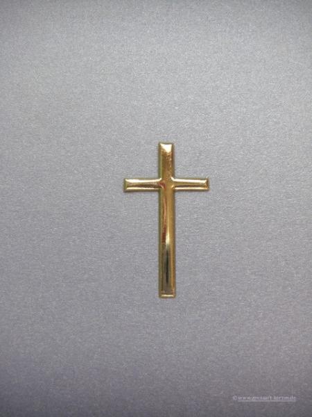 Wachsornament "Kreuz" hochglanz