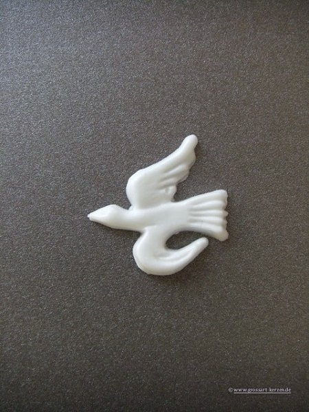 Verzierwachs - Ornament, Taube, Hl. Geist