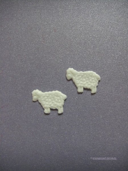 Wachsdekor "Schäfchen"