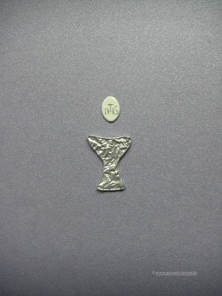 Verzierwachs "Kelch mit Hostie"