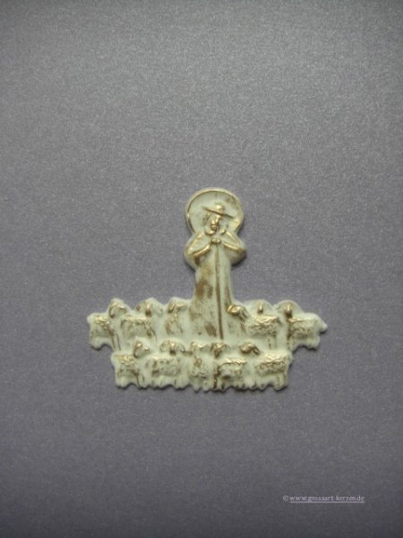 Wachsmotiv "Schäfer u.Schafe"