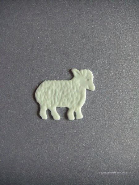 Verzierwachs - Wachsdekor "Schaf"