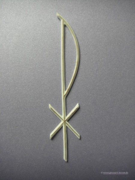 Verzierwachs - Wachsdekor  "Paxzeichen" groß