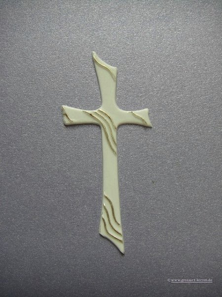 Verzierwachs - Wachsdekor  "Kreuz"  versch. Farben