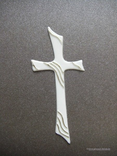 Verzierwachs - Wachsdekor  "Kreuz"  versch. Farben