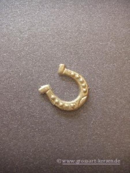 Wachsmotiv  "Hufeisen" 2er Set