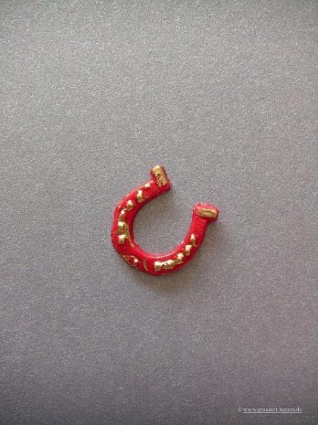 Wachsmotiv  "Hufeisen" 2er Set