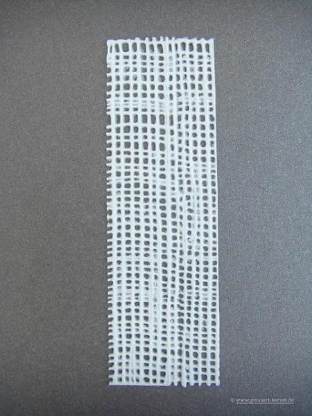 Verzierwachs  "Netz"