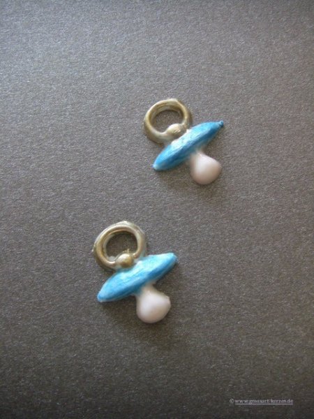 Wachsmotiv  "Schnuller" 2er Set