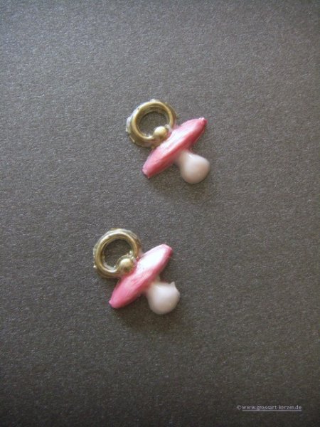 Wachsmotiv  "Schnuller" 2er Set