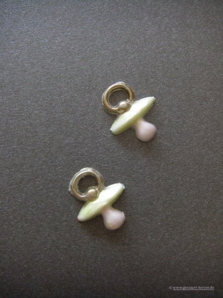 Wachsmotiv  "Schnuller" 2er Set