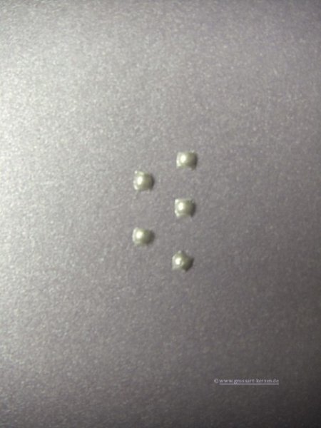 Verzierwachs"Punkt" matt