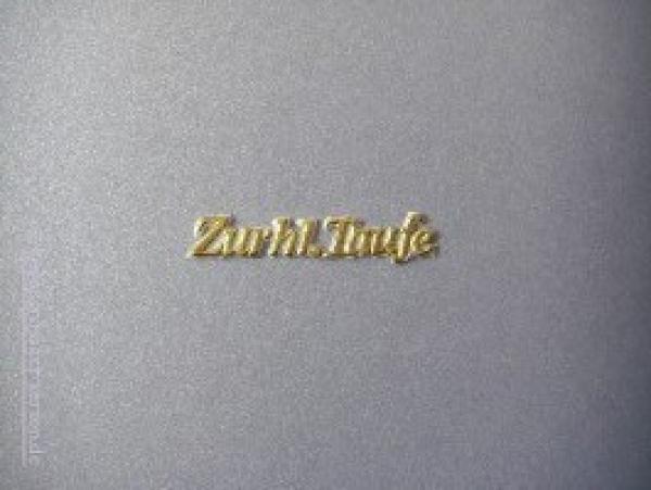 Schriftzug Zur hl. Taufe schmal versch. Farben